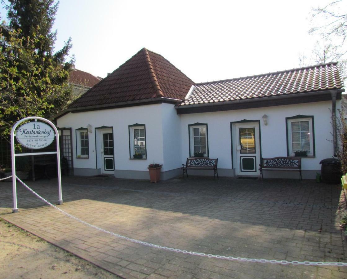 Appartamento Kastanienhof Luebben Esterno foto